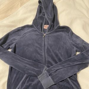 Juicy velour zip up